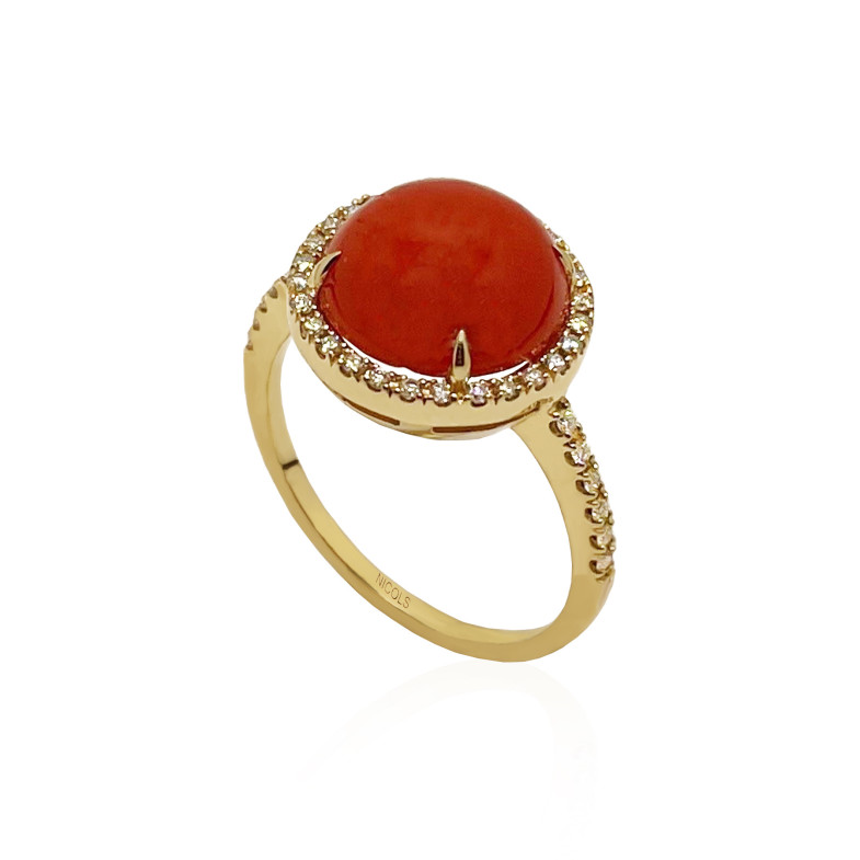 Coral Diamond Ring RED VELVET 99929800011
