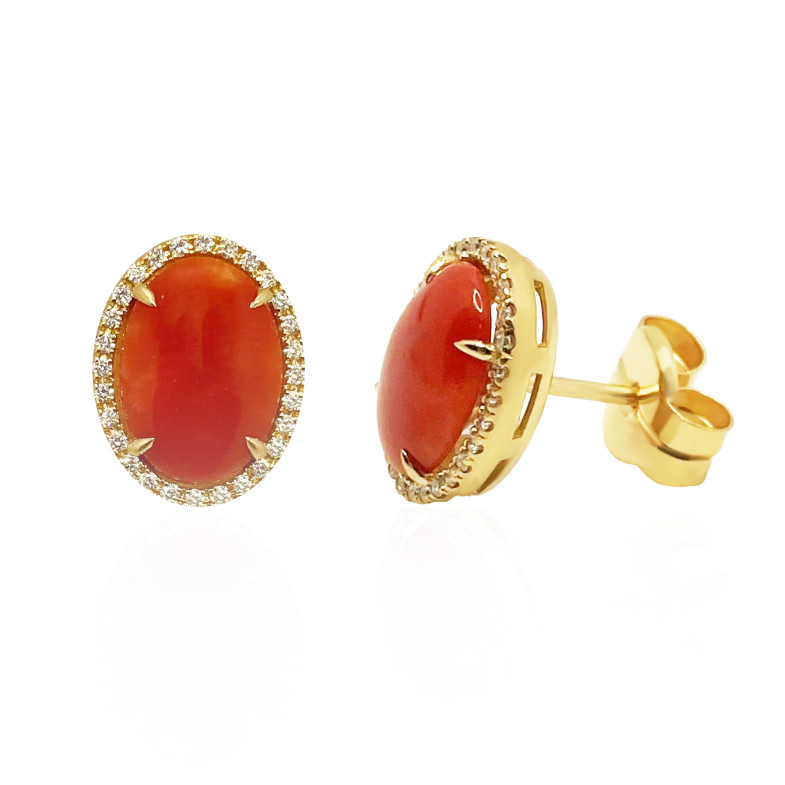 Orecchini Coral Diamonds RED VELVET 99929805021