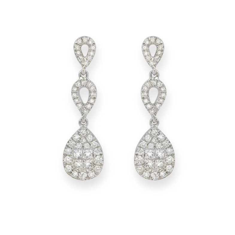 Brincos de diamante CHIC 14710902021