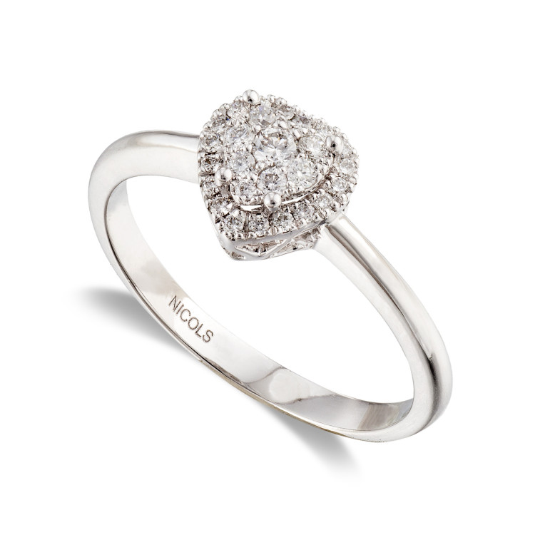 LOVE HEART 14710990011 Anello di diamante