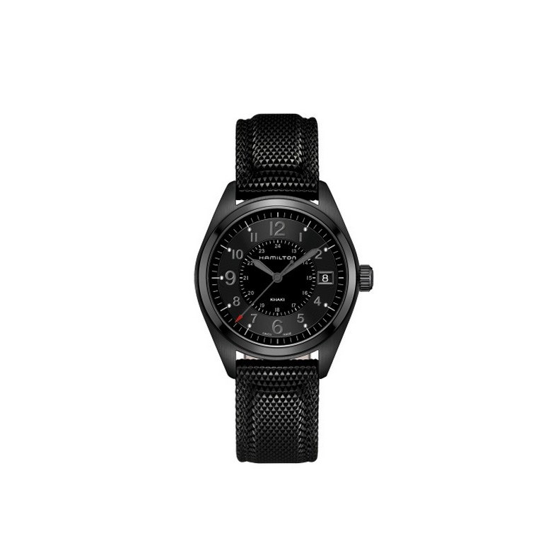 QUARTZ DE CHAMP HAMILTON KAKI H68401735