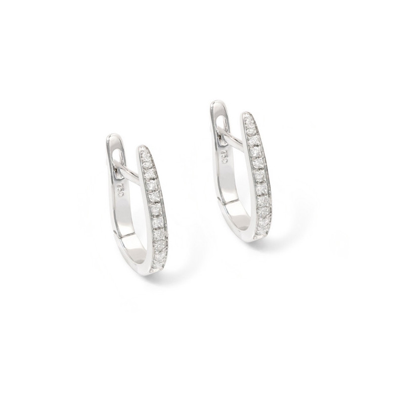 Pendientes Aro Diamantes OVAL 14710868021
