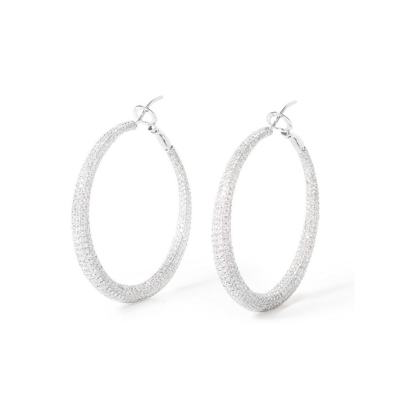 Boucles d'oreilles diamant MAXI HOOP 20111190021