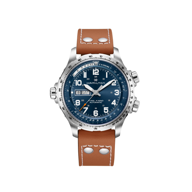 HAMILTON KHAKI X-WIND DAY DATE AUTO H77765541