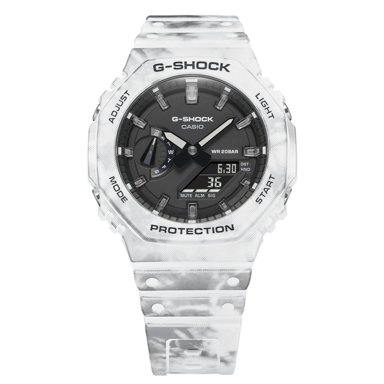 CASIO G-SHOCK TREND SNOW CAMOUFLAGE GAE-2100GC-7AER
