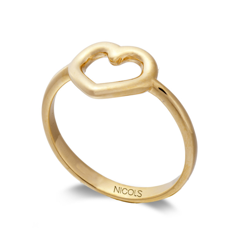 Gold Ring GOLD HEART BASIC FINO 35010072010