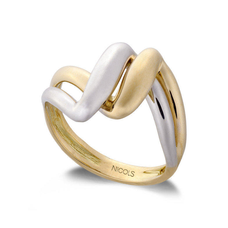 Anel de ouro BASIC GOLD PICO ENFRENT 35010501110