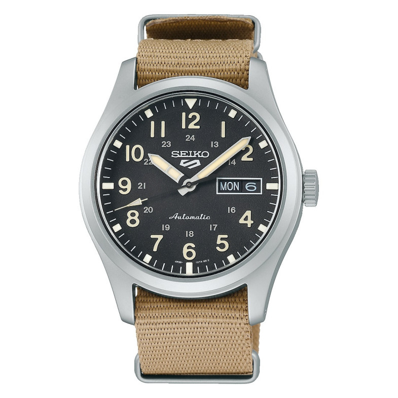 SEIKO 5 SPORTS FIELD MILITARY SPORTS SRPG35K1