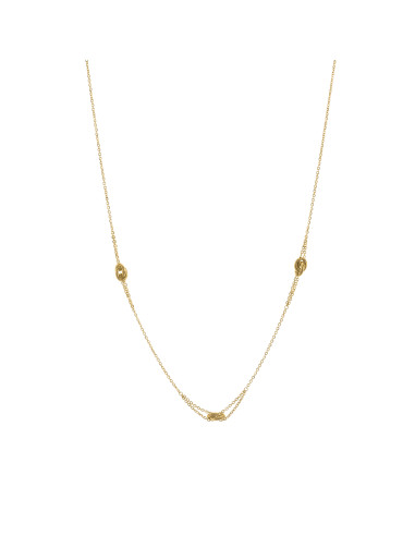Collana oro doppio LOVE LIBRO 35210230040