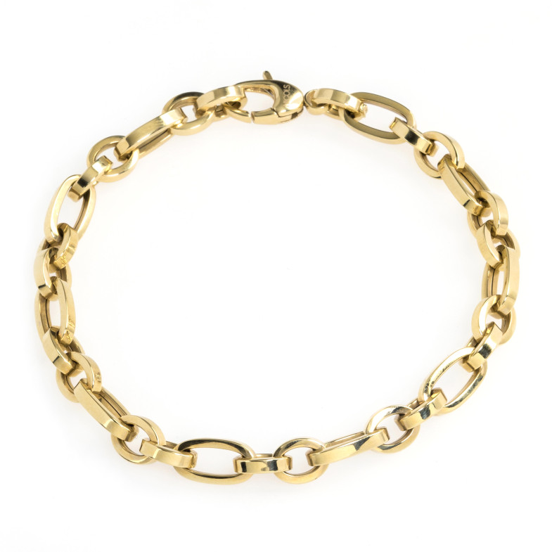Ovales Forsada-Armband aus 18-karätigem Gold DAILY 35210058030