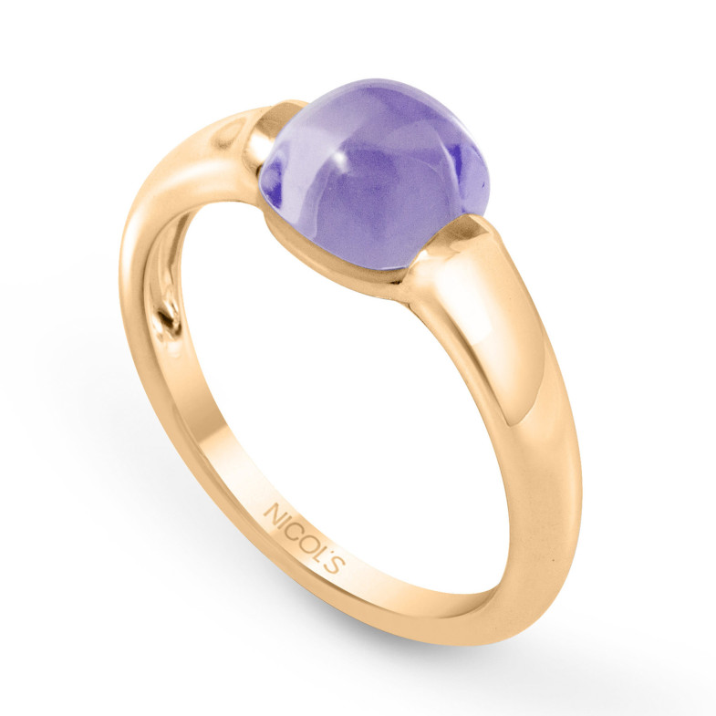 Gold amethyst ring 29210480012 CANDY STONE