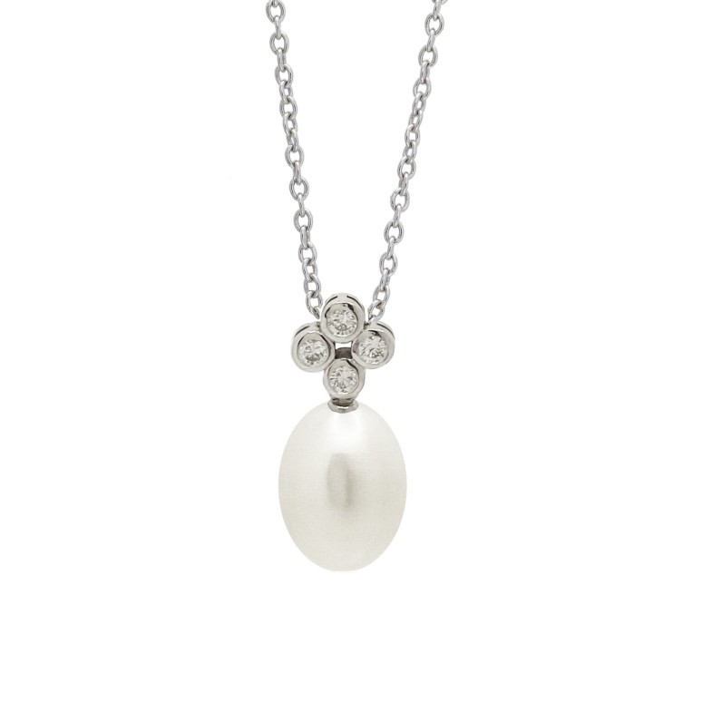 Diamonds and Pearl Pendant PEARLS LADY99926512041