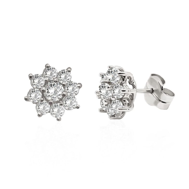 FLOR ESTRELLA Earrings Diamonds 1.90ct 99929860321