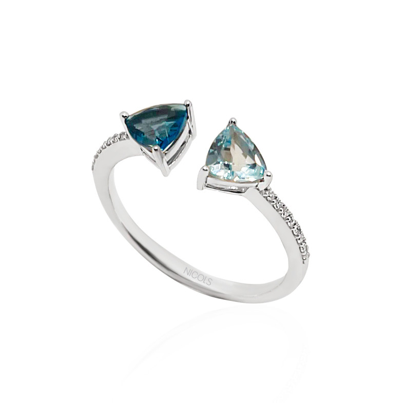 Bague diamant Topaces TRILLON 14711195511