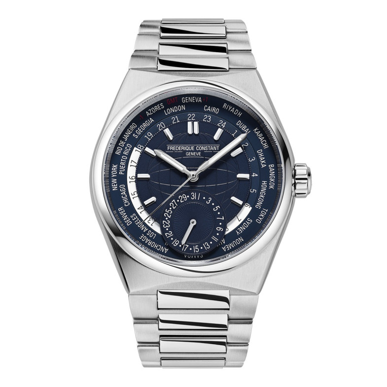 FREDERIQUE CONSTRUTOR HIGHLIFE WORLDTIMER MANUFACTURE FC-718N6B