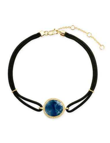 Topaz and Diamonds Bracelet NEW WAVE.