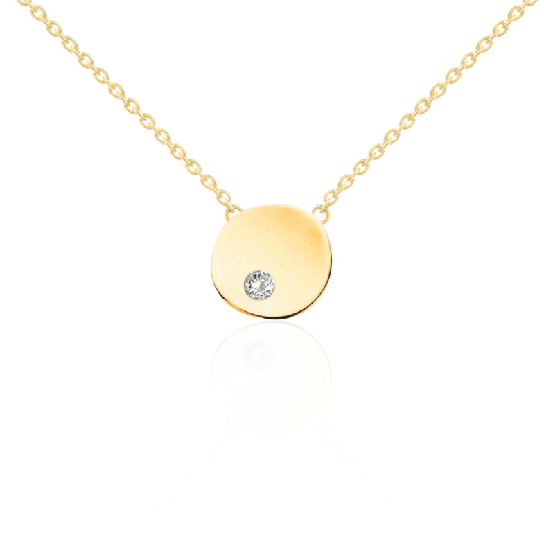 ALWAYS 99929951041 Collier jaune or