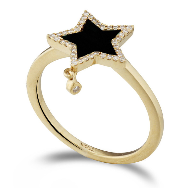 Onix Gold ring 14711151211 OPAQUE STONES