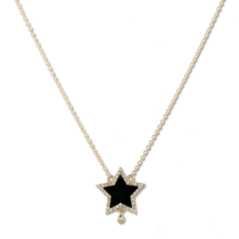 Collier en or Onix OPAQUE STONES 14711151241