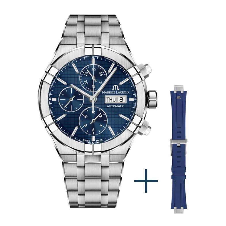 MAURICE LACROIX AIKON AUTOMATIC CRONOGRAPH 44MM AI6038-SS00F-430-C