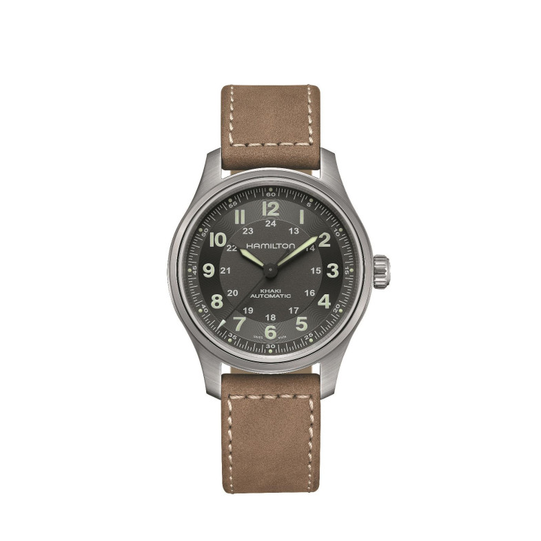HAMILTON KHAKI FIELD AUTO TITANIUM H70545550