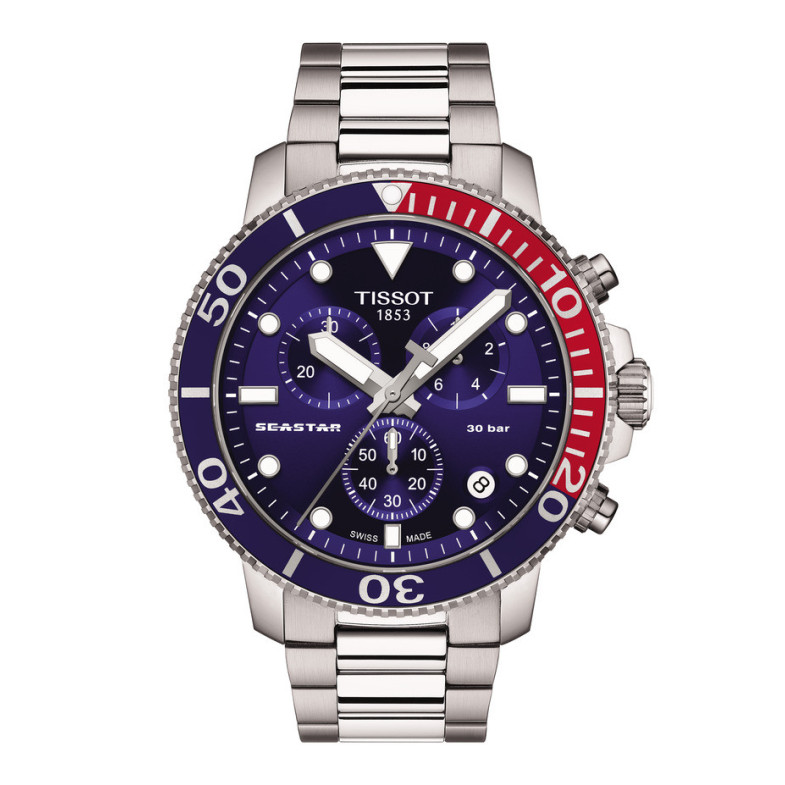 CRONÓGRAFO DE QUARTZO TISSOT SEASTAR 1000 T120.417.11.041.03