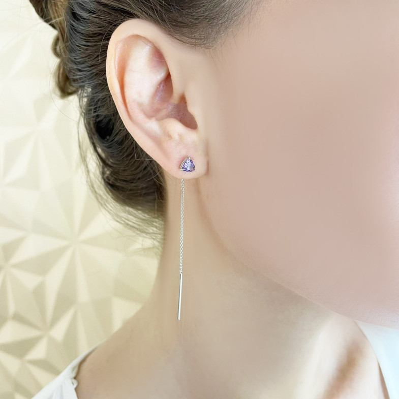 TRILLON Topaz Earrings 14711195525