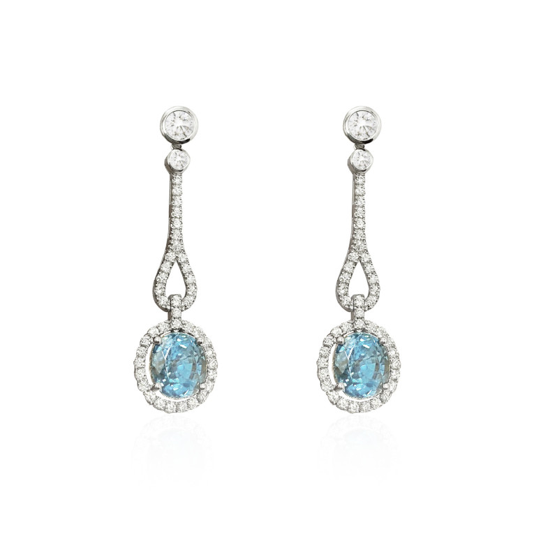 Zirkon-Diamant-Ohrringe ROYAL JEWELS 99929031023