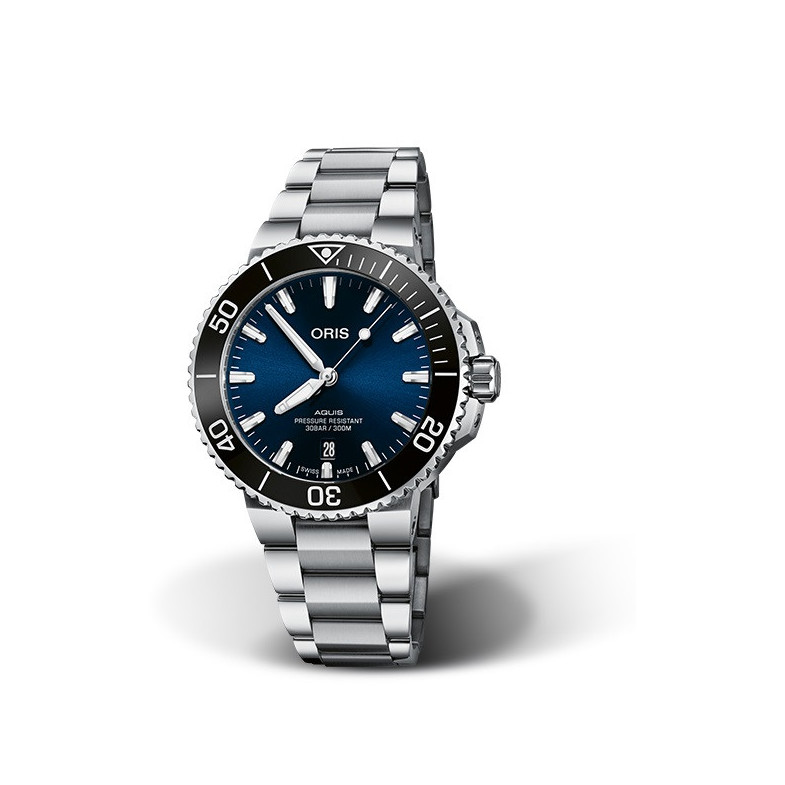 ORIS AQUIS DATE 01 733 7766 4135-07 8 22 05PEB