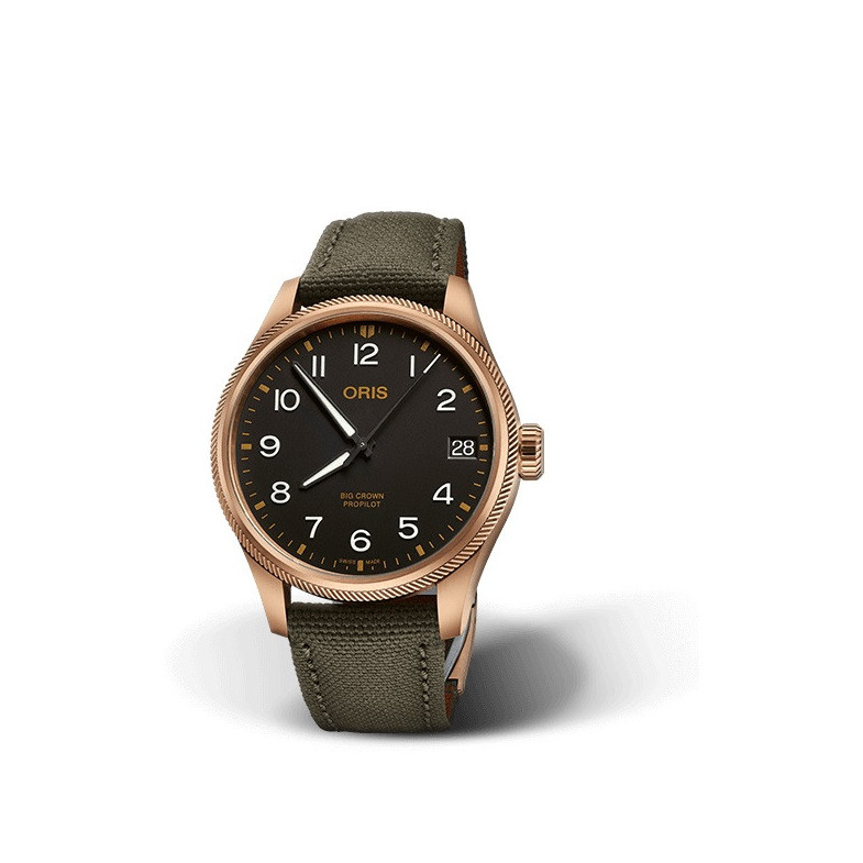 ORIS BIG CROWN PROPILOT DATE 01 751 7761 3164-07 3 2003BRLC