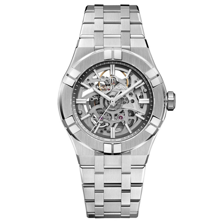 MAURICE LACROIX AIKON AUTOMATIC SKELETON 39MM AI6007-SS002-030-1