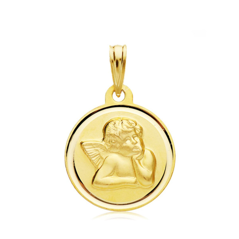 18mm Angel Serafin Medal Smooth Bezel 18kt 36211111852