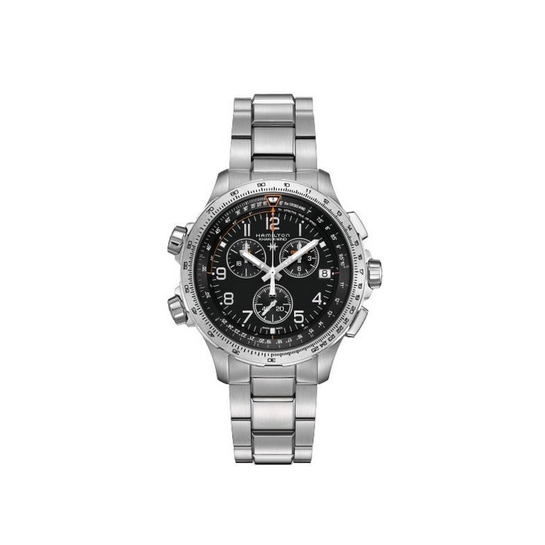 HAMILTON KHAKI X-WIND GMT H77912135
