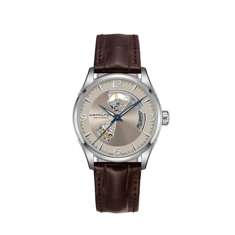 HAMILTON JAZZMASTER OPEN HEART AUTO H32705521