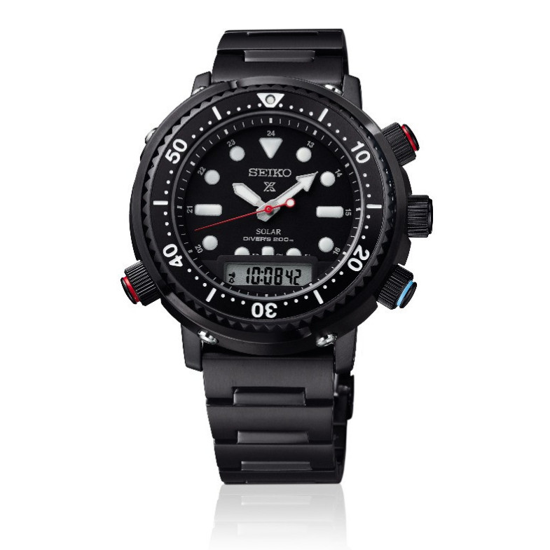 SEIKO PROSPEX DIVER ́S SOLAR ANA-DIGI SNJ033P1