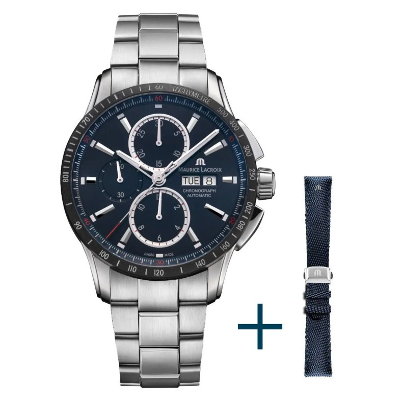 MAURICE LACROIX PONTOS S CHRONOGRAPH PT6038-SSL2H-430-C