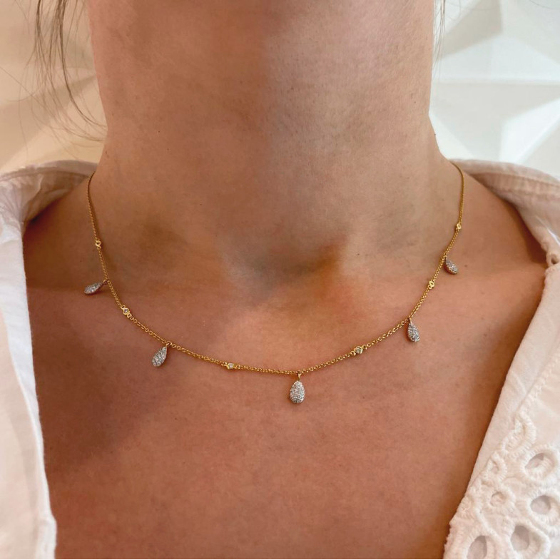 Collier Gold Gotas CELEBRITY 108 14711082441