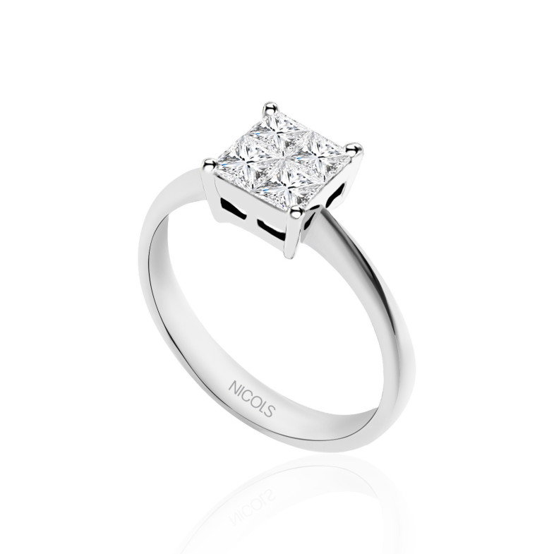 PRINZESSIN-Diamantring 0,65 22910031011