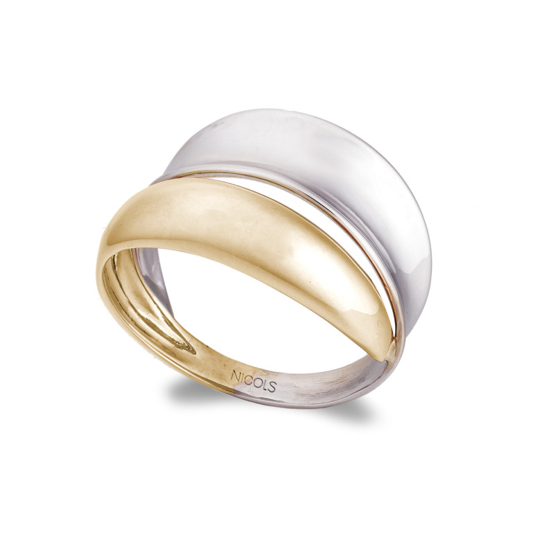 Gold ring BASIC GOLD BANDS CONCAVA CONVEXA 35010055110