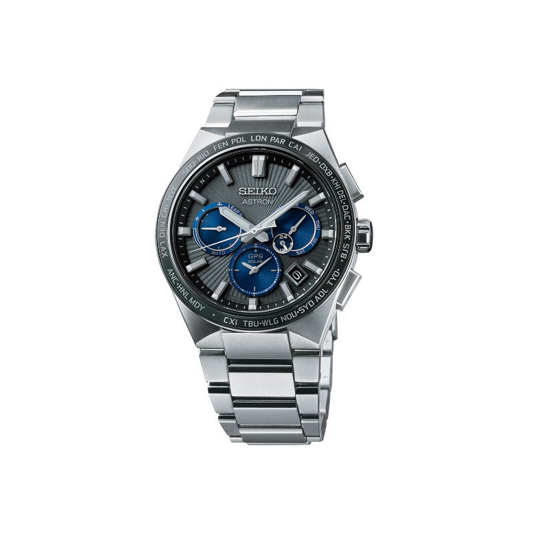 SEIKO ASTRON GPS SOLAR 5X53 DUAL TIME SPORT ESTILO SSH119J1