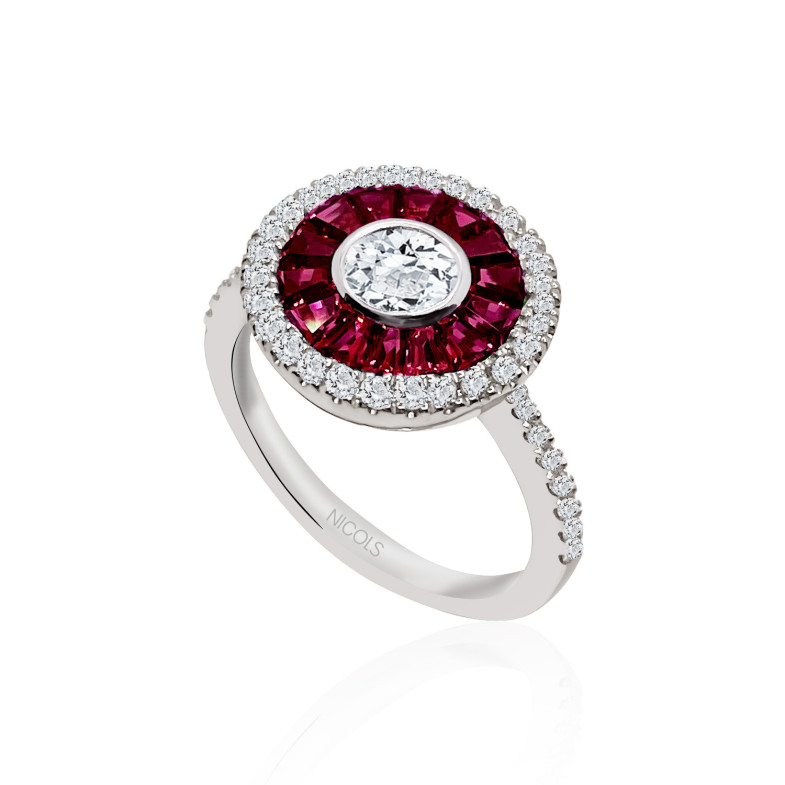 PARTRIDGE EYE Ring Rubi 14711200111