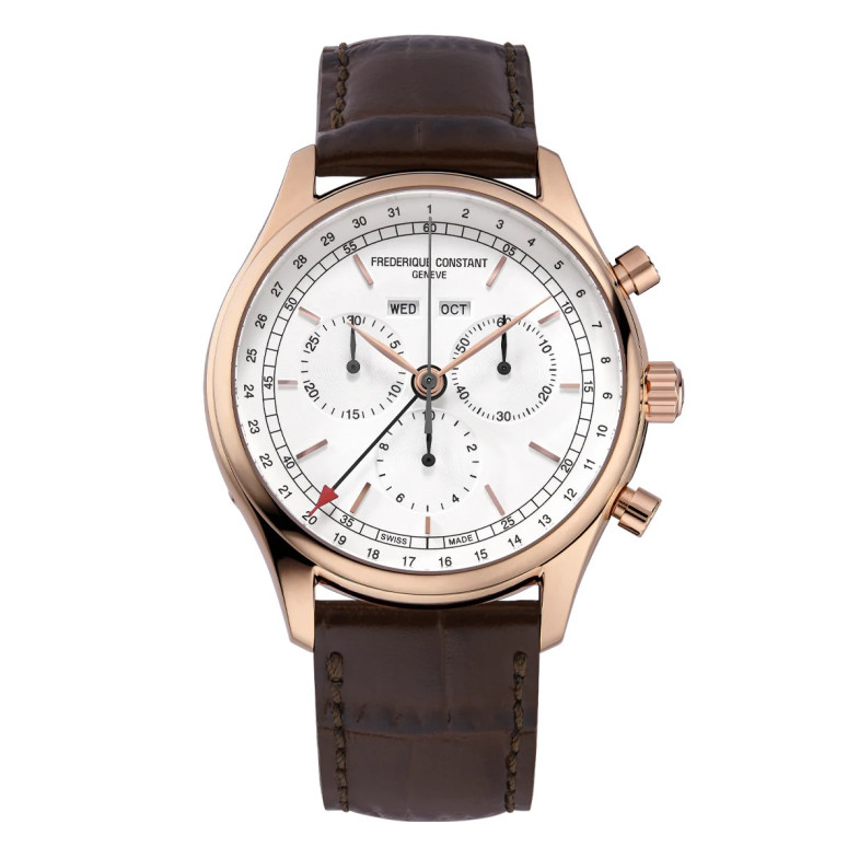 FREDERIQUE CONSTANT CLASSICS QUARTZ CHRONOGRAPH TRIPLE CALENDAR FC-296SW5B4