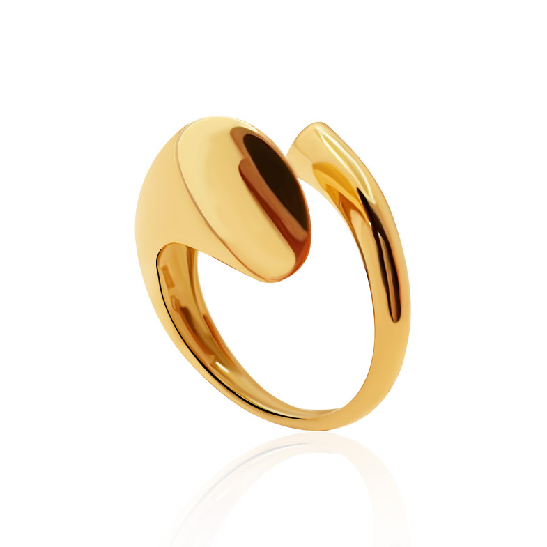 Anel de ouro amarelo você e eu Latigo 35010300510