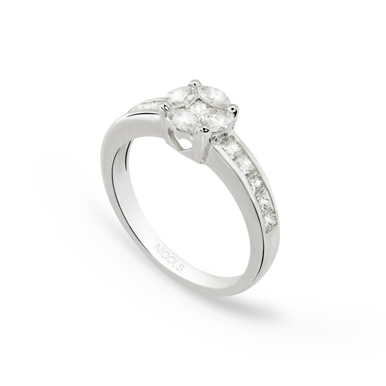 Anillo Compromiso SOLITARIO WEDDING BAND 32810021011