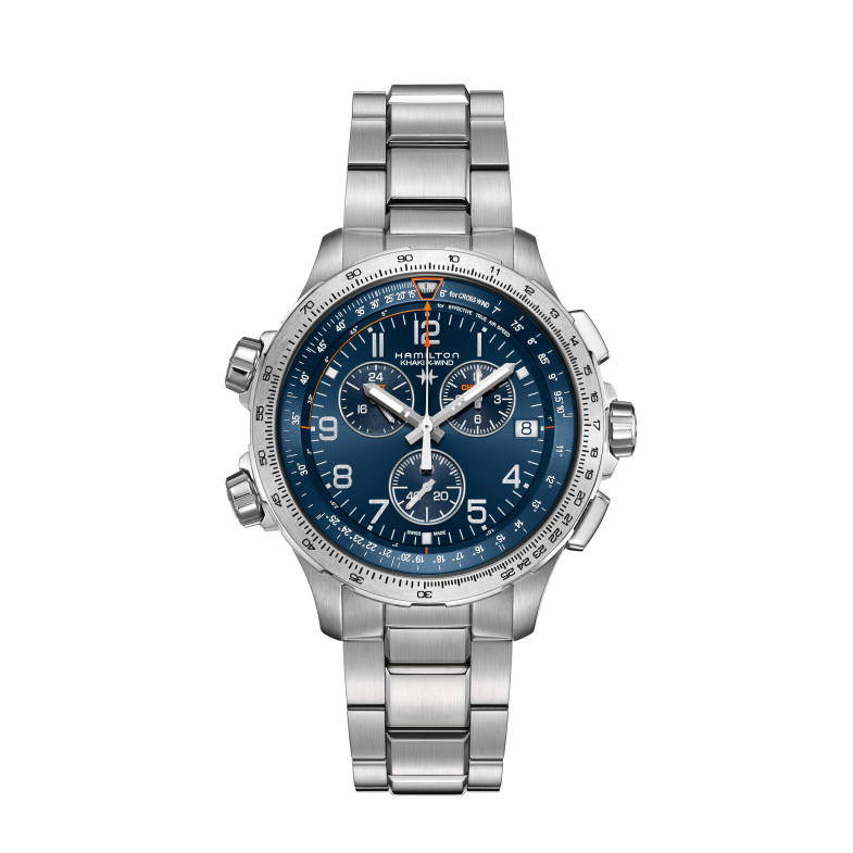HAMILTON KHAKI X-WIND GMT H77922141