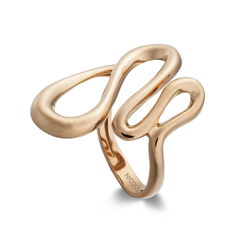 Gold ring BASIC FOUR WAVES GOLD LATIGO 35010101110