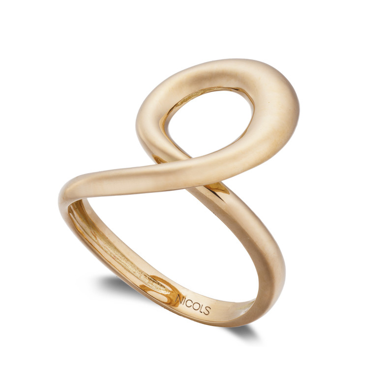 Anello in oro BASIC GOLD LATIGO UNA ONDA 350103010