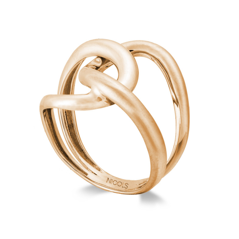 Gold ring BASIC GOLD CROSS CENTER ONDA 35010105310