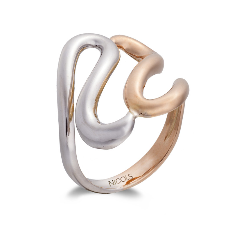 Gold ring BASIC FOUR WAVES GOLD LATIGO UNITED 35010101710