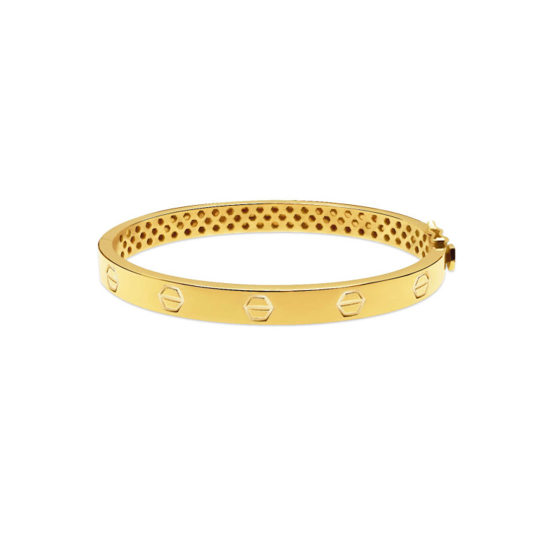 Gold Bracelet Screws Harmony 6mm 99930150030
